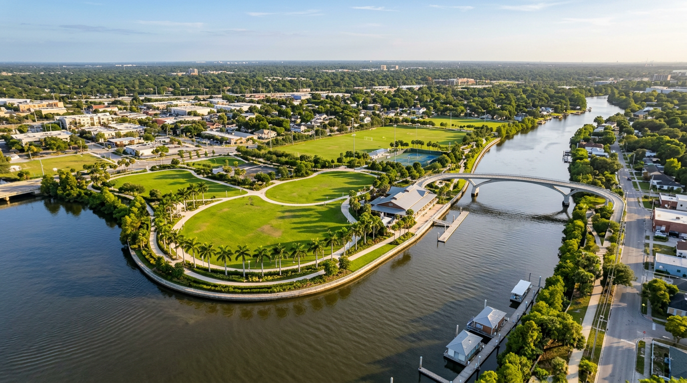 Julian B Lane Riverfront Park