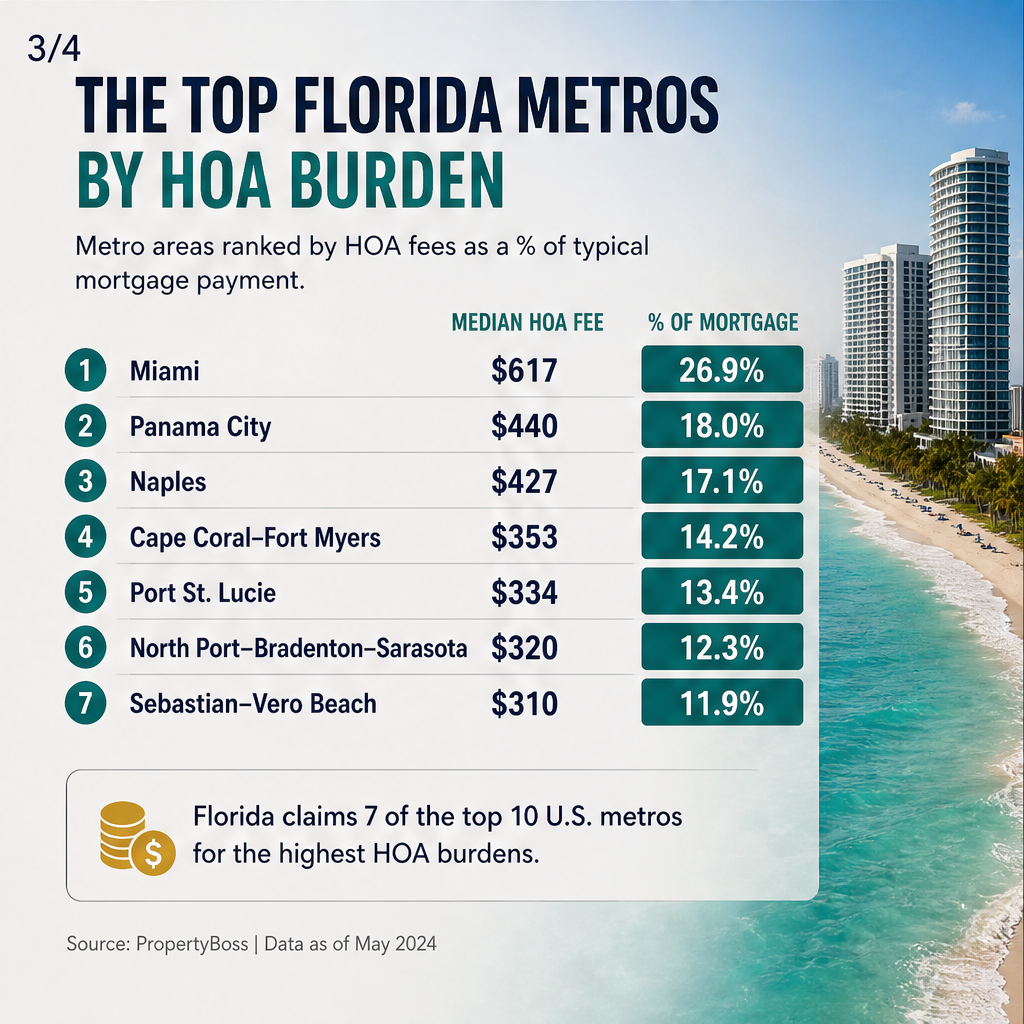 Florida Cities Lead Nation in Active HOA Communities — slide 3 of 5