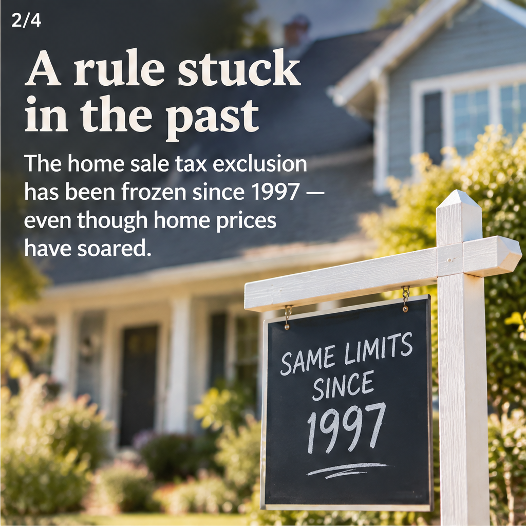 Millions of homeowners could finally get a tax break that's been frozen since 1997 — slide 2 of 5