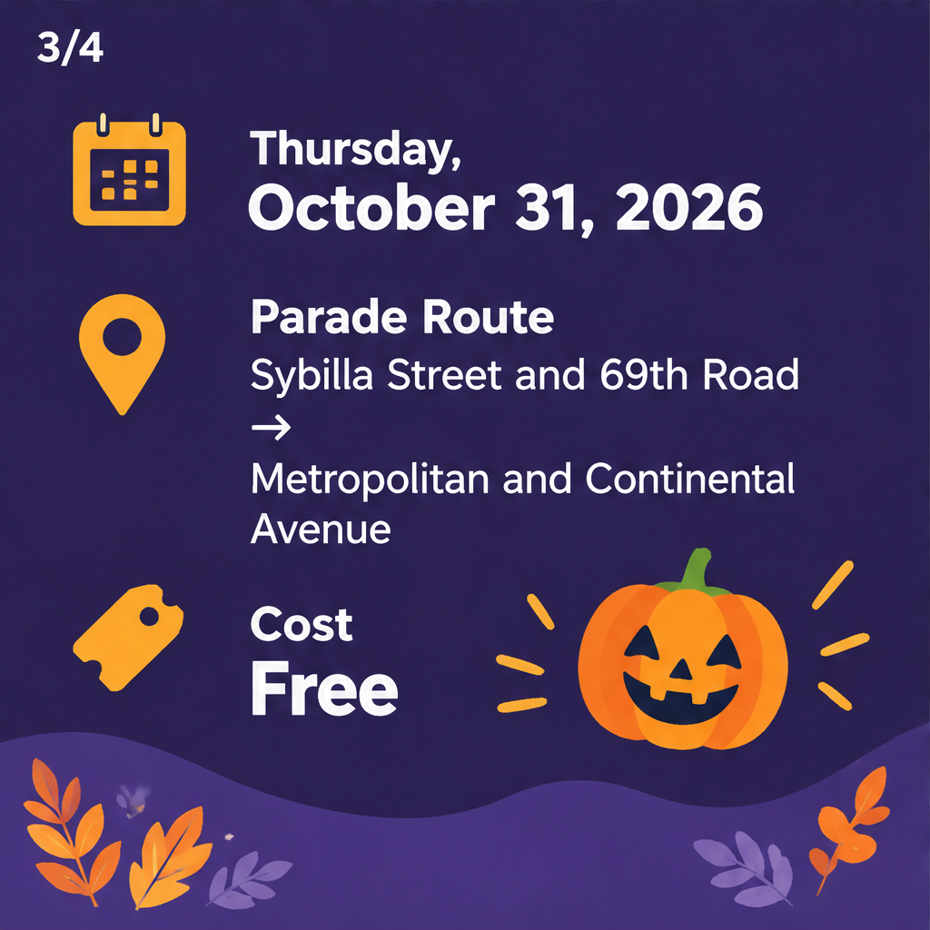 Inaugural Forest Hills Halloween Parade — slide 3 of 5