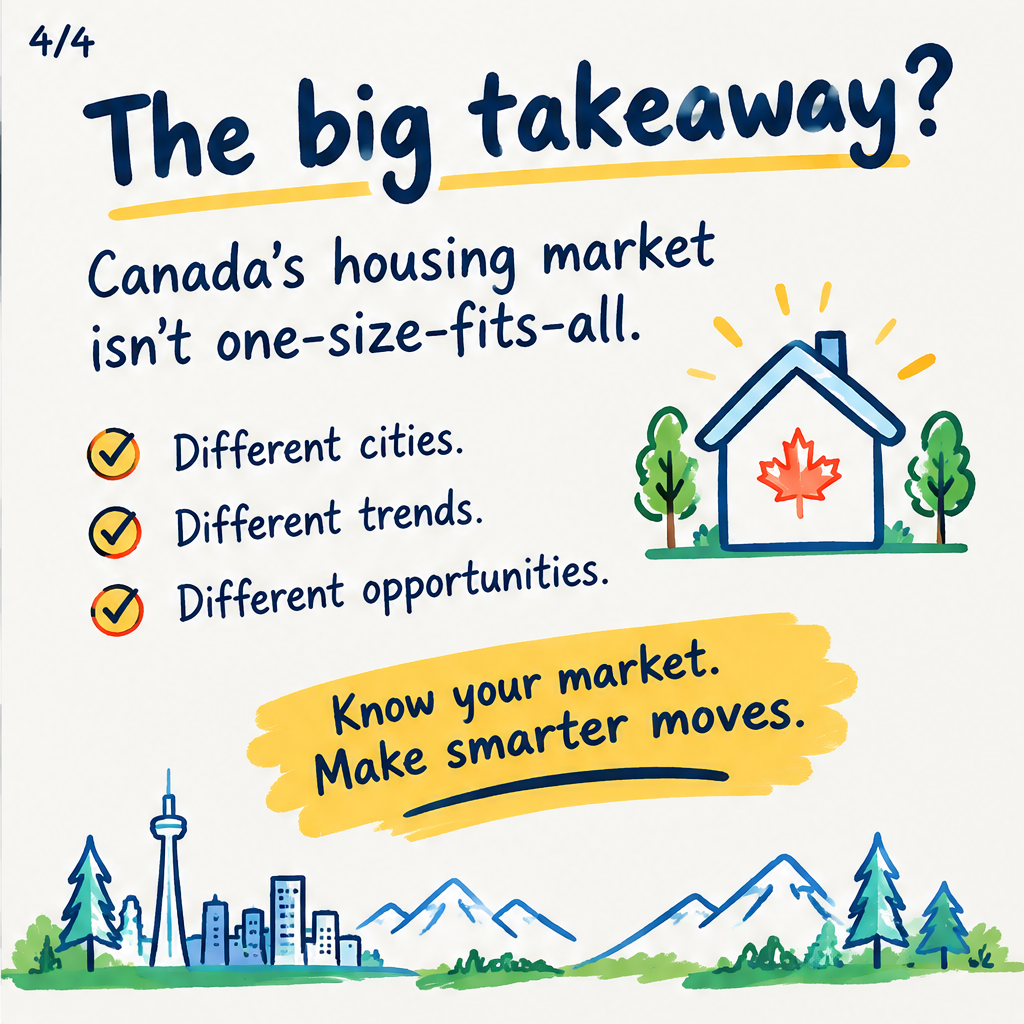 Canada's housing markets split along regional lines in August — slide 4 of 5