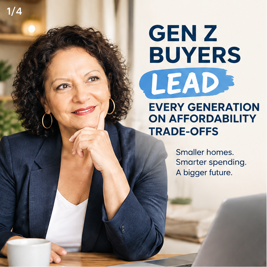 Gen Z buyers lead every generation on affordability trade-offs — slide 1 of 5