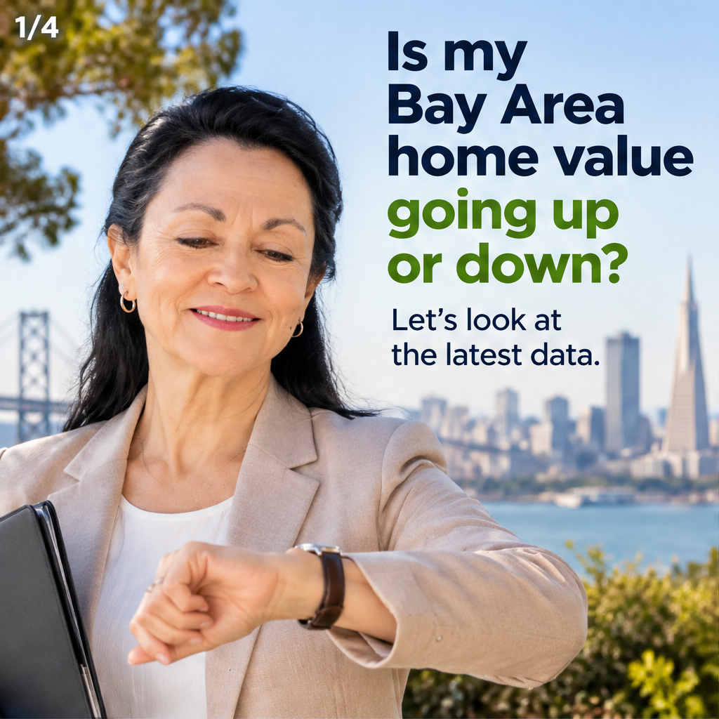Is my Bay Area home value going up or down? — slide 1 of 5