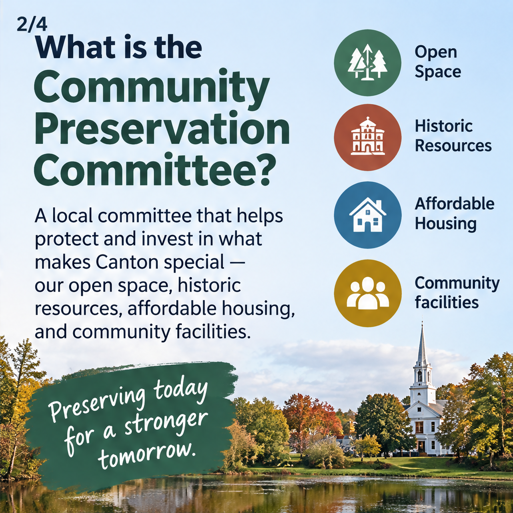 Community Preservation Committee Meeting 10/19/26 — slide 2 of 5