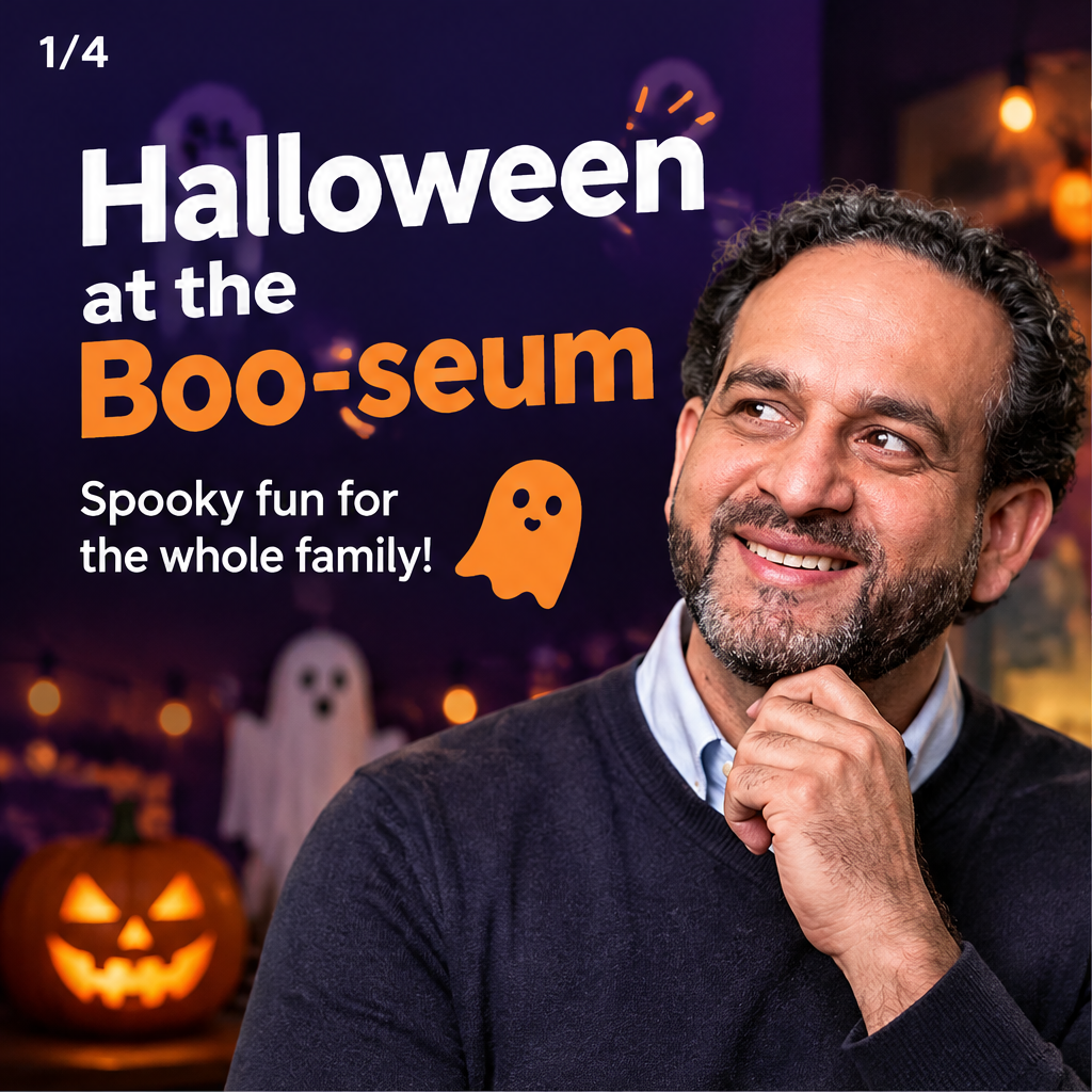 Halloween at the Boo-seum — slide 1 of 5
