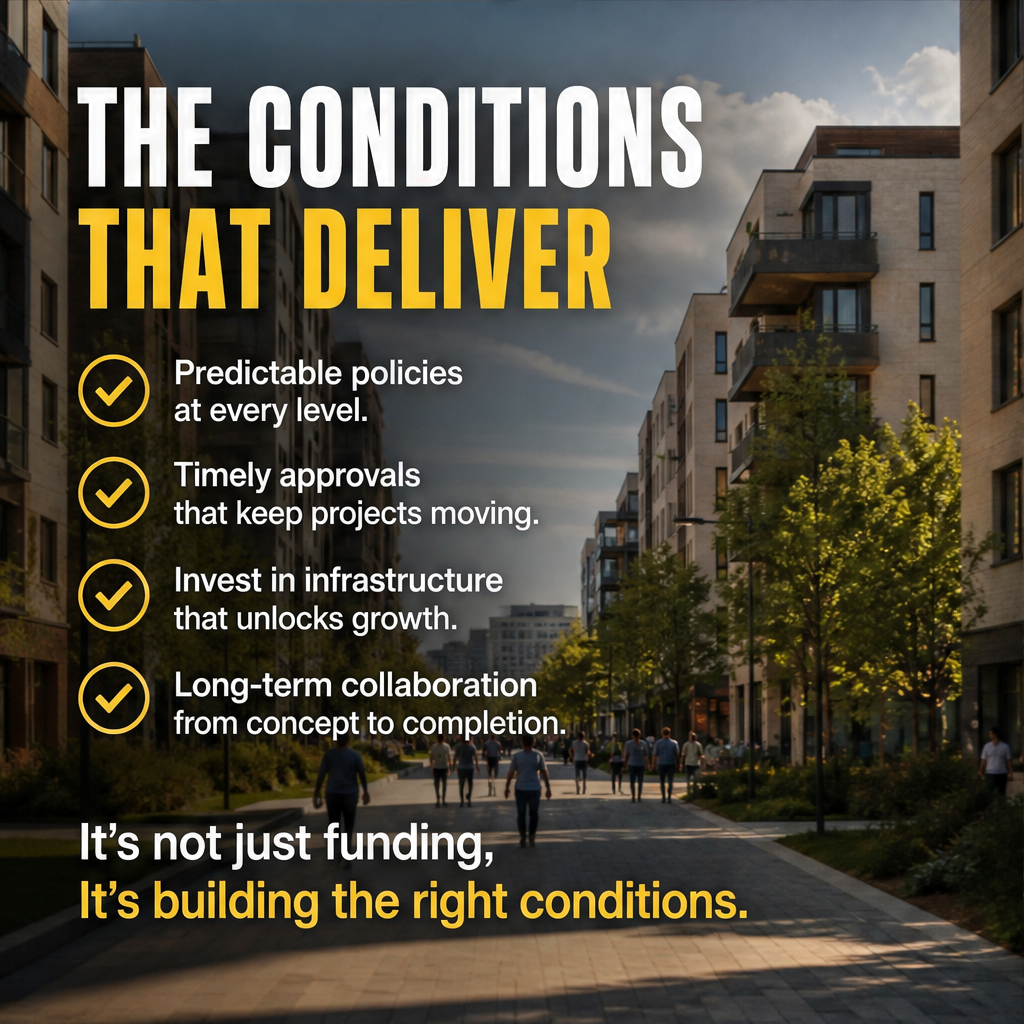 Beyond Capital: Creating the Conditions to Deliver Housing at Scale — slide 3 of 5