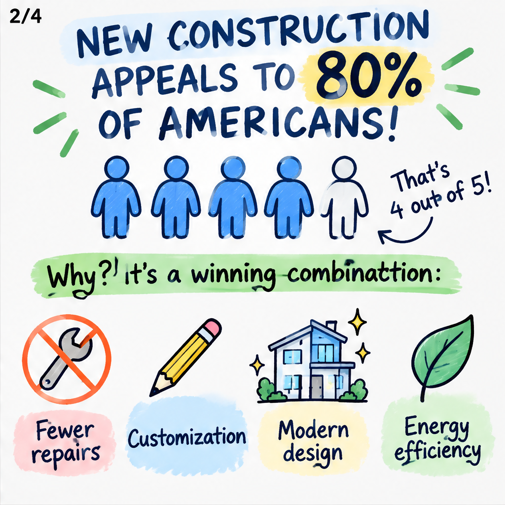 New-Build Buyer Survey: What Americans Want in a New Construction Home — slide 2 of 5