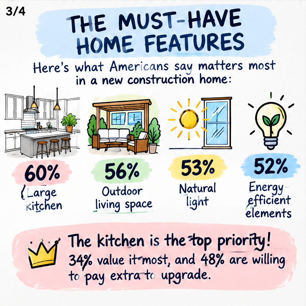 New-Build Buyer Survey: What Americans Want in a New Construction Home — slide 3 of 5