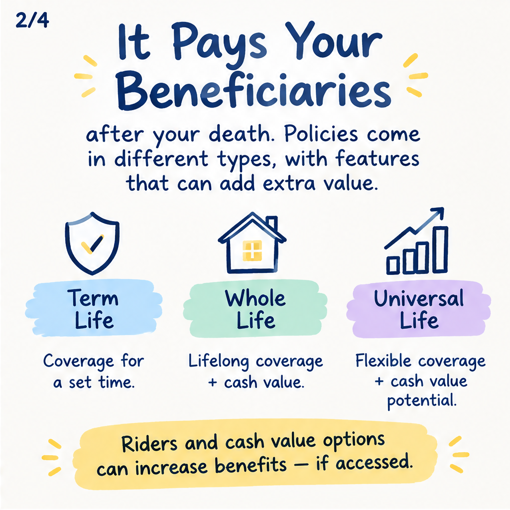 How Does Life Insurance Work? — slide 2 of 5