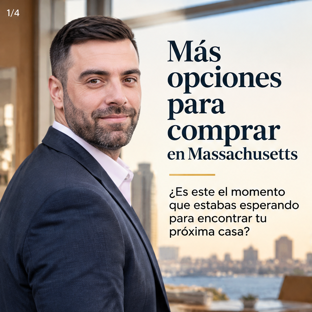 Massachusetts registra un aumento del 17% en nuevas propiedades en venta — slide 1 of 5