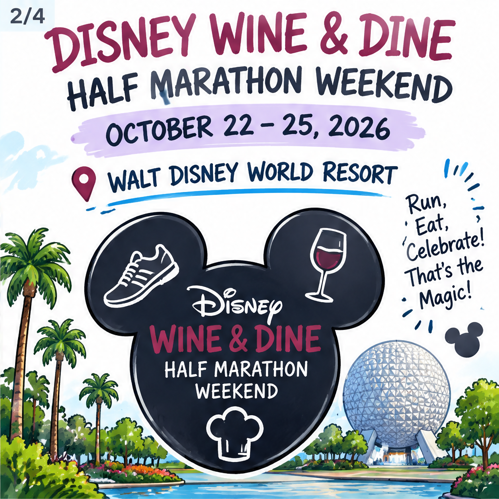 Disney Wine & Dine Half Marathon Weekend — slide 2 of 5