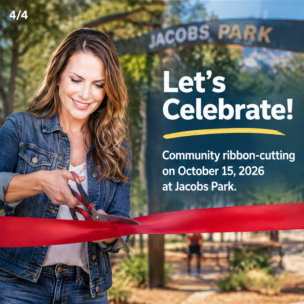 Jacobs Park Grand Reopening — slide 4 of 5