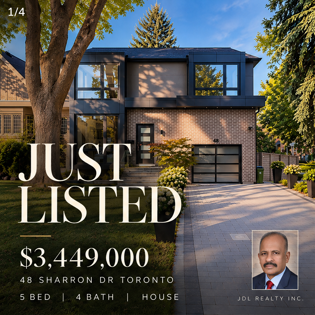 Toronto Luxury Living Awaits | 48 Sharron Dr — A stunning 5-bedroom house offering space, comfort, and elevated everyday living. — slide 1 of 5