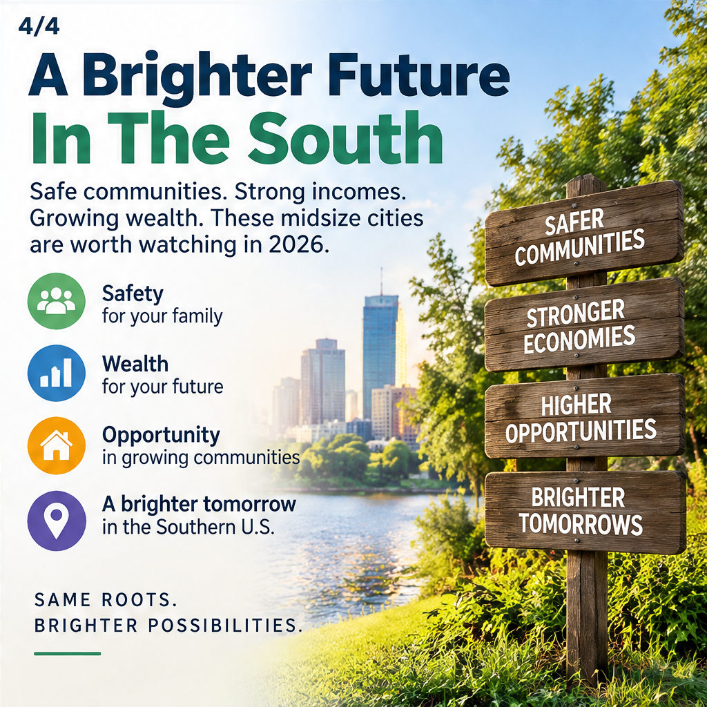 Safe and Wealthy Southern Cities To Watch in 2026 — slide 4 of 5