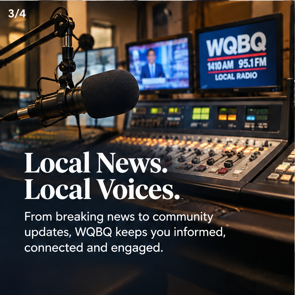 WQBQ 1410 AM and 95.1 FM LOCAL RADIO — slide 3 of 4