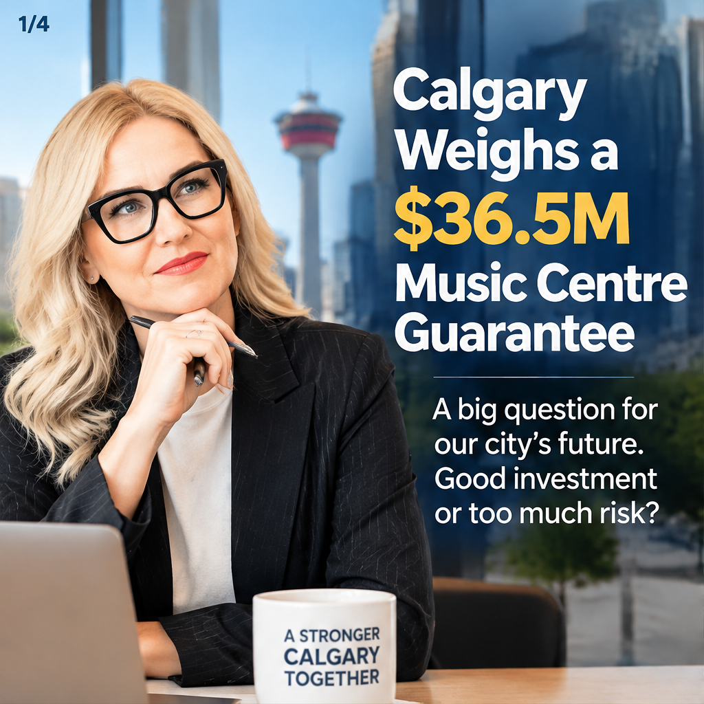 Calgary Weighs a $36.5M Music Centre Guarantee — slide 1 of 5