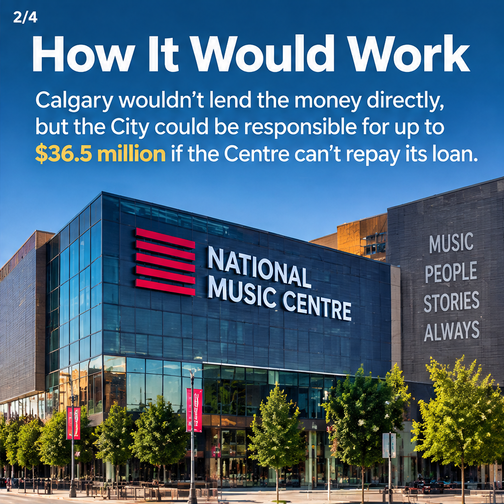 Calgary Weighs a $36.5M Music Centre Guarantee — slide 2 of 5