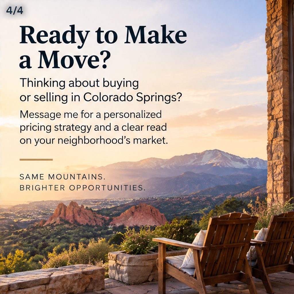 Colorado Springs Prices Ease: What Buyers and Sellers Should Know — slide 4 of 5
