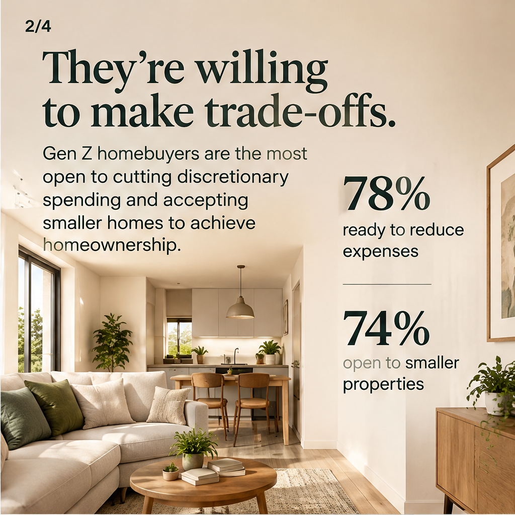 Gen Z buyers lead every generation on affordability trade-offs — slide 2 of 5