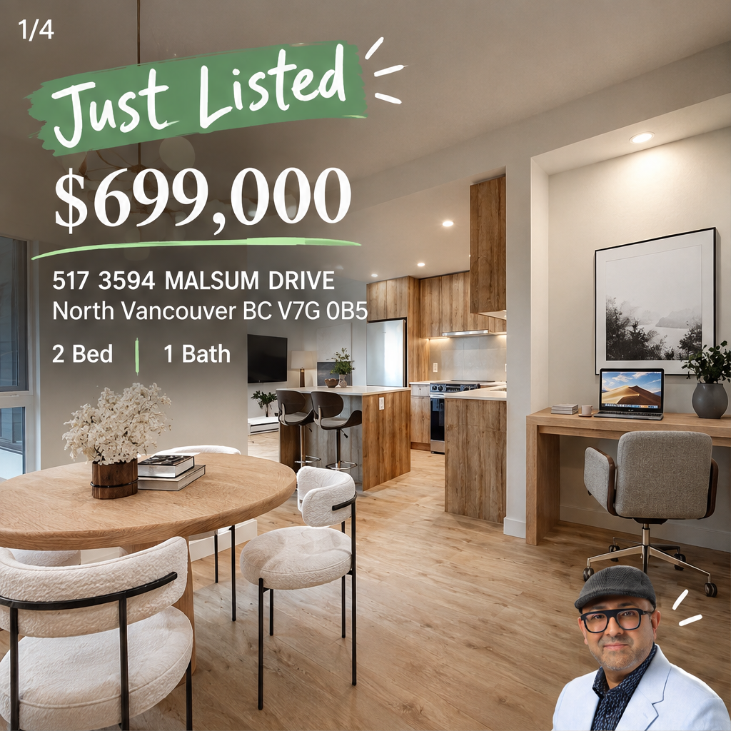 517 3594 MALSUM DRIVE, North Vancouver BC V7G 0B5 — slide 1 of 5