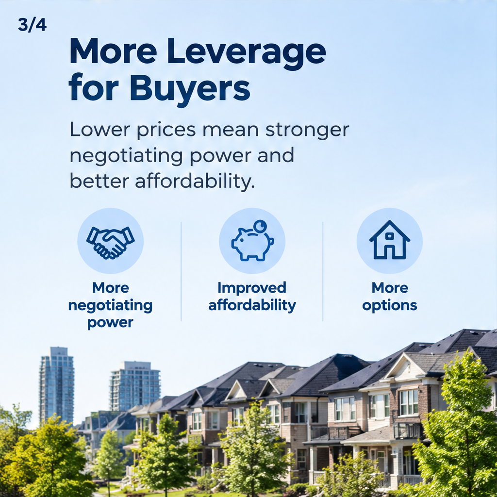 Mississauga Home Prices Dip: Buyers Gain Leverage — slide 3 of 4