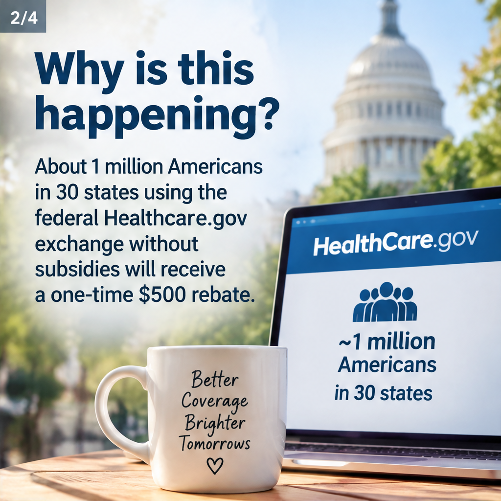 Am I eligible for a $500 health insurance refund? What you need to know — slide 2 of 5