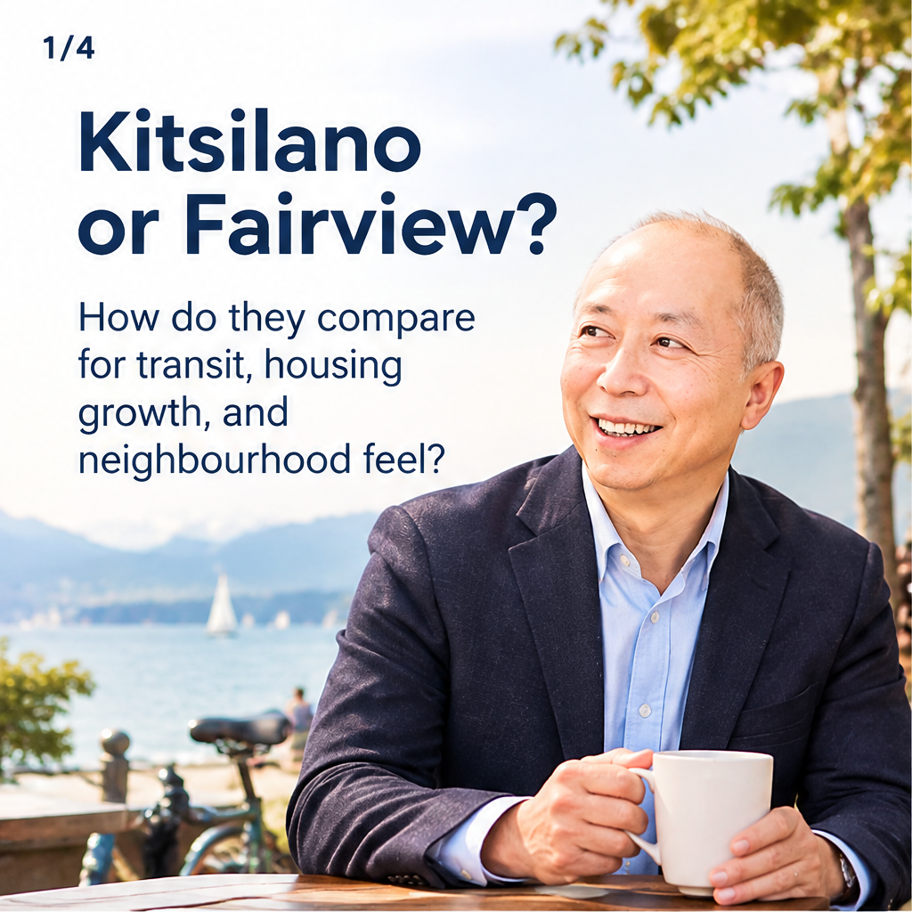 Kitsilano lifestyle comparison — slide 1 of 5