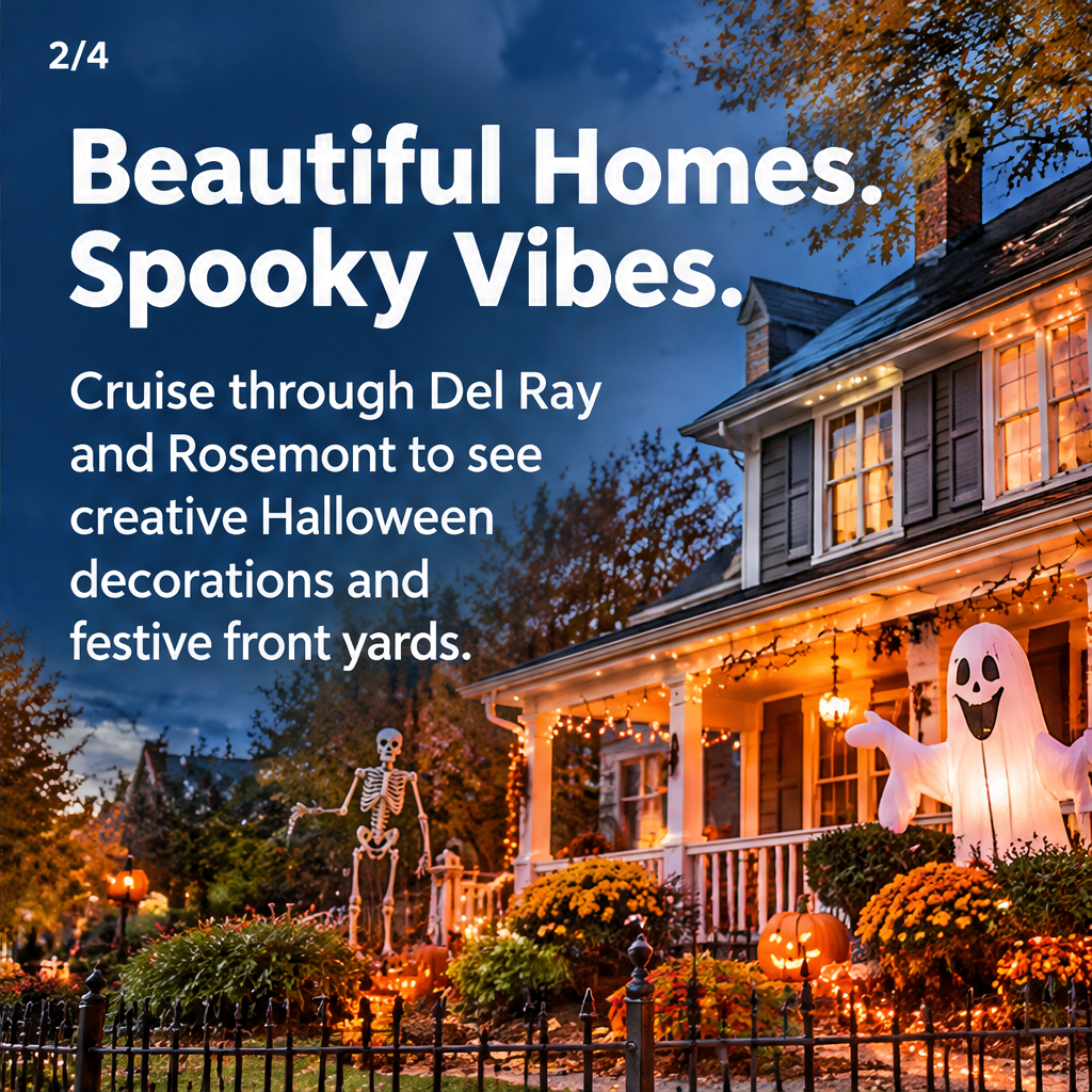 Halloween Decorations Bike Tour of Alexandria — slide 2 of 5