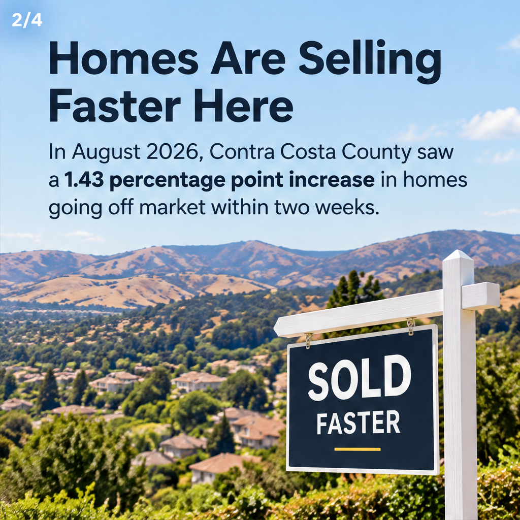 Homes Going Off Market Faster in Contra Costa County — slide 2 of 5