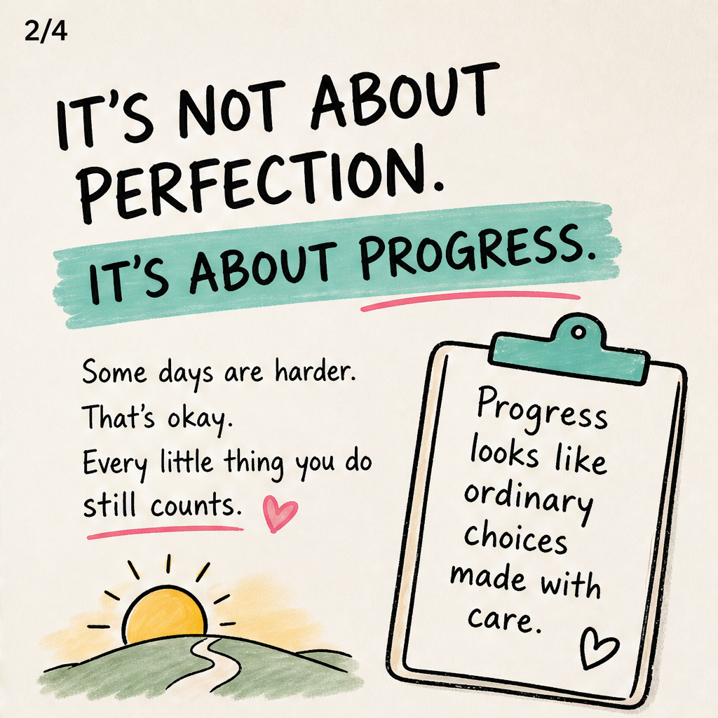 YOU’RE DOING BETTER THAN YOU THINK ✨ — slide 2 of 4