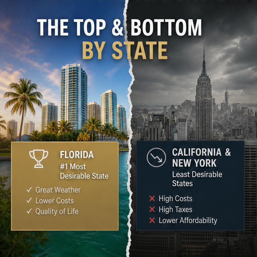 Americans Name Nashville and Florida the Most Desirable Places to Live in 2026 — slide 3 of 5