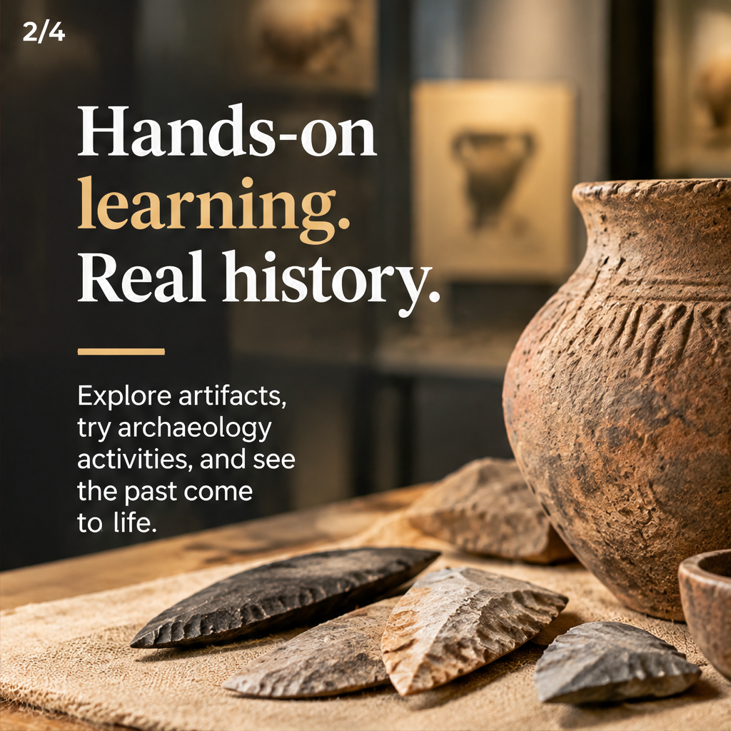 ALABAMA ARCHAEOLOGY DAY AT THE MUSEUM — slide 2 of 5
