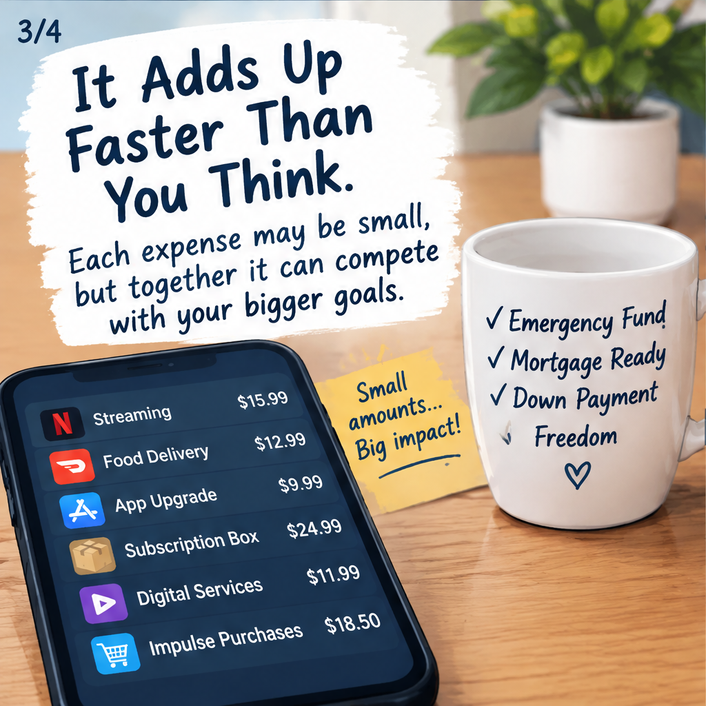 Needs Then vs. Now: Where Is Your Money Going? — slide 3 of 4
