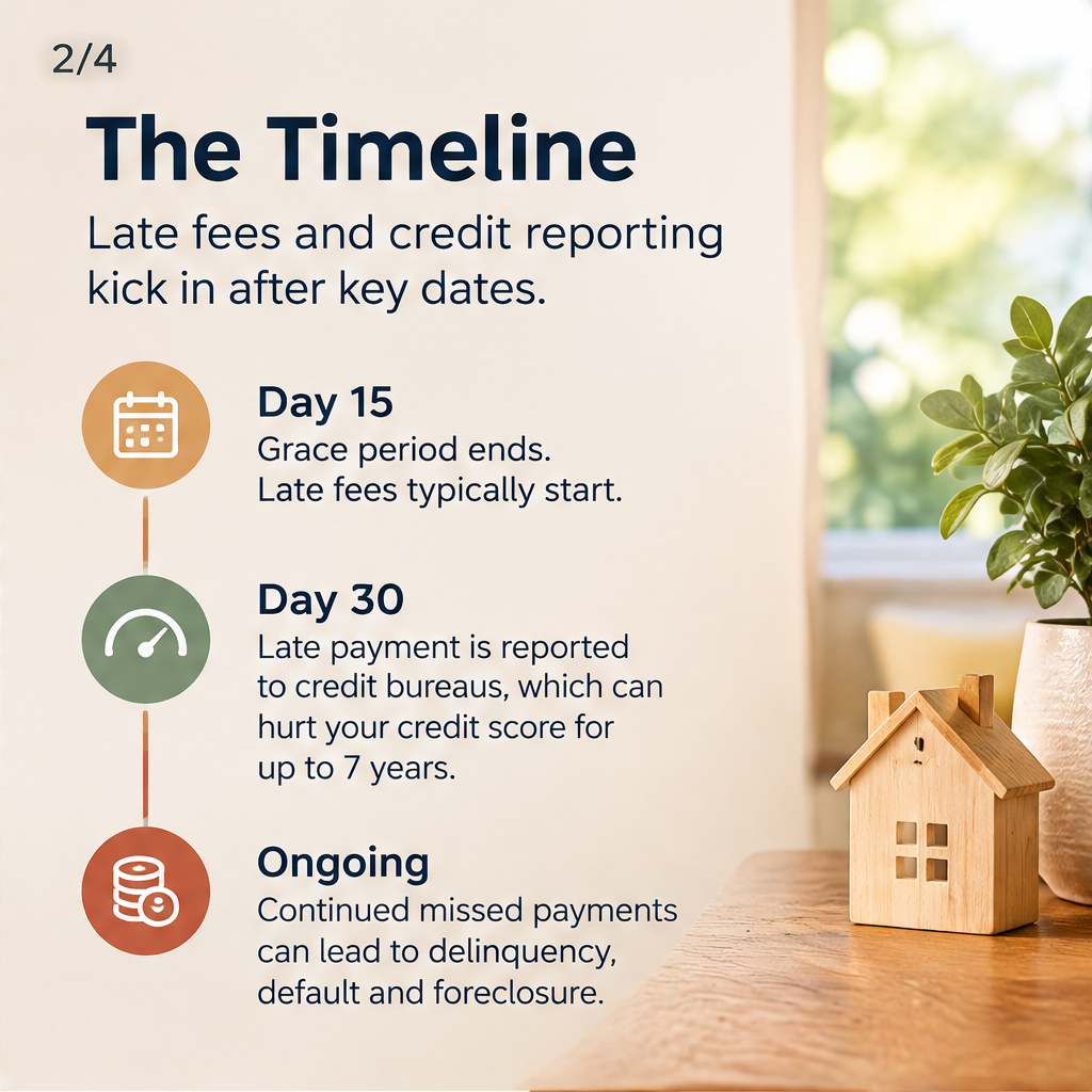 When Is a Mortgage Payment Considered Late? — slide 2 of 5