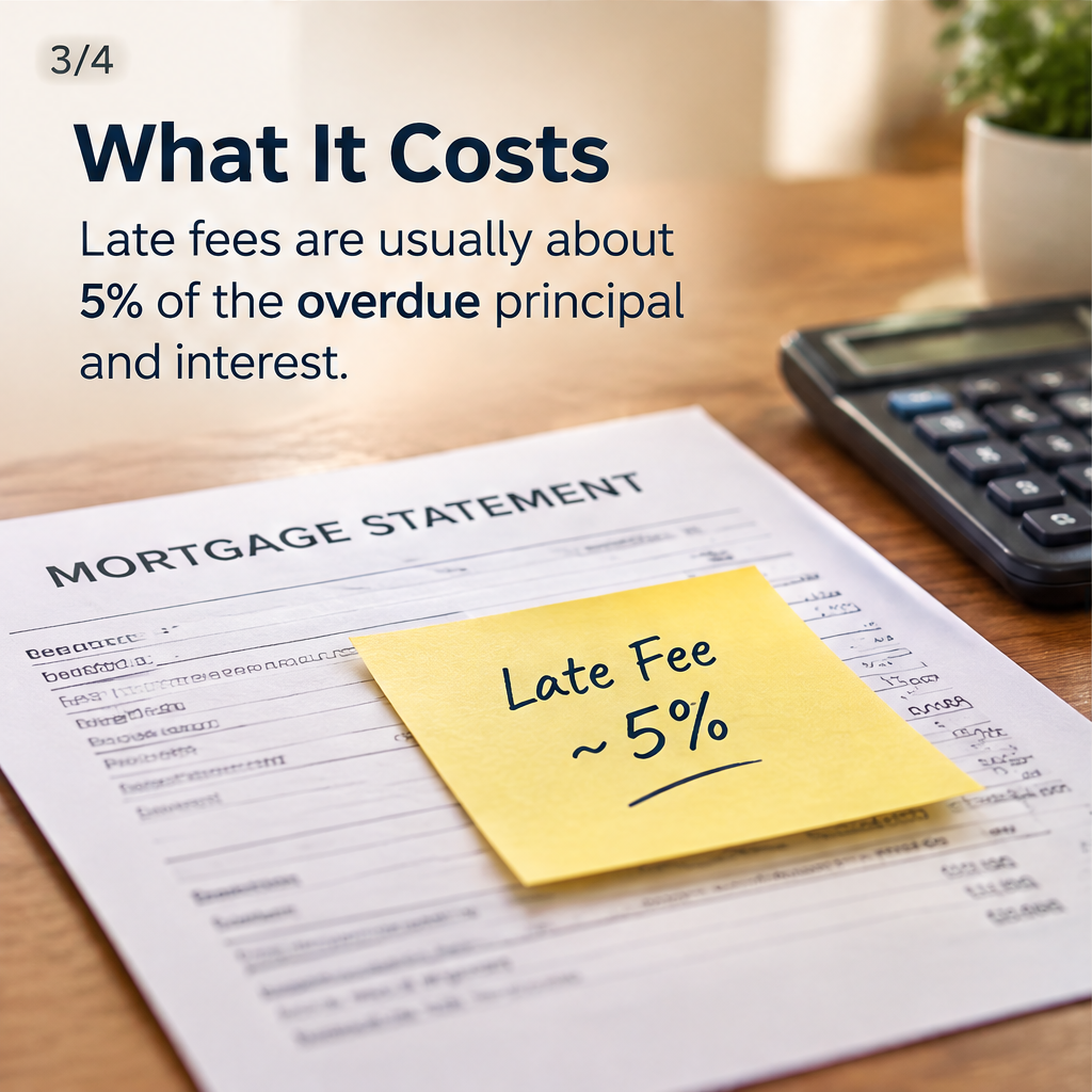 When Is a Mortgage Payment Considered Late? — slide 3 of 5