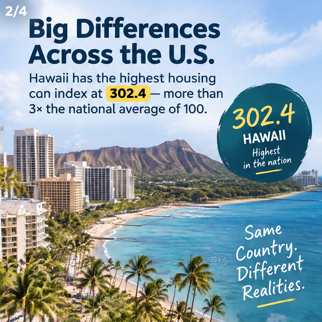 Ranked: Housing Costs in Every U.S. State in 2026 — slide 2 of 5
