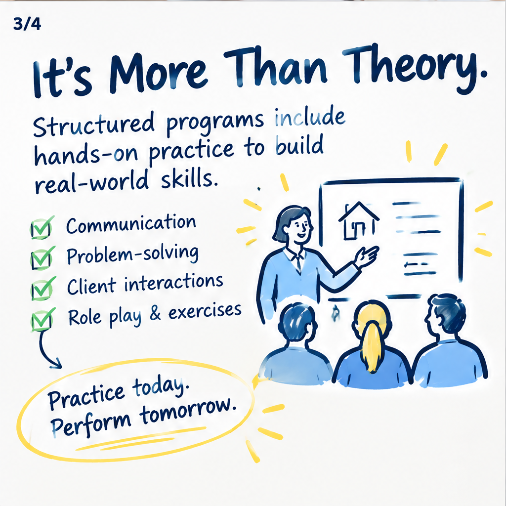 How Real Estate Agents Benefit from Structured Training Programs — slide 3 of 4