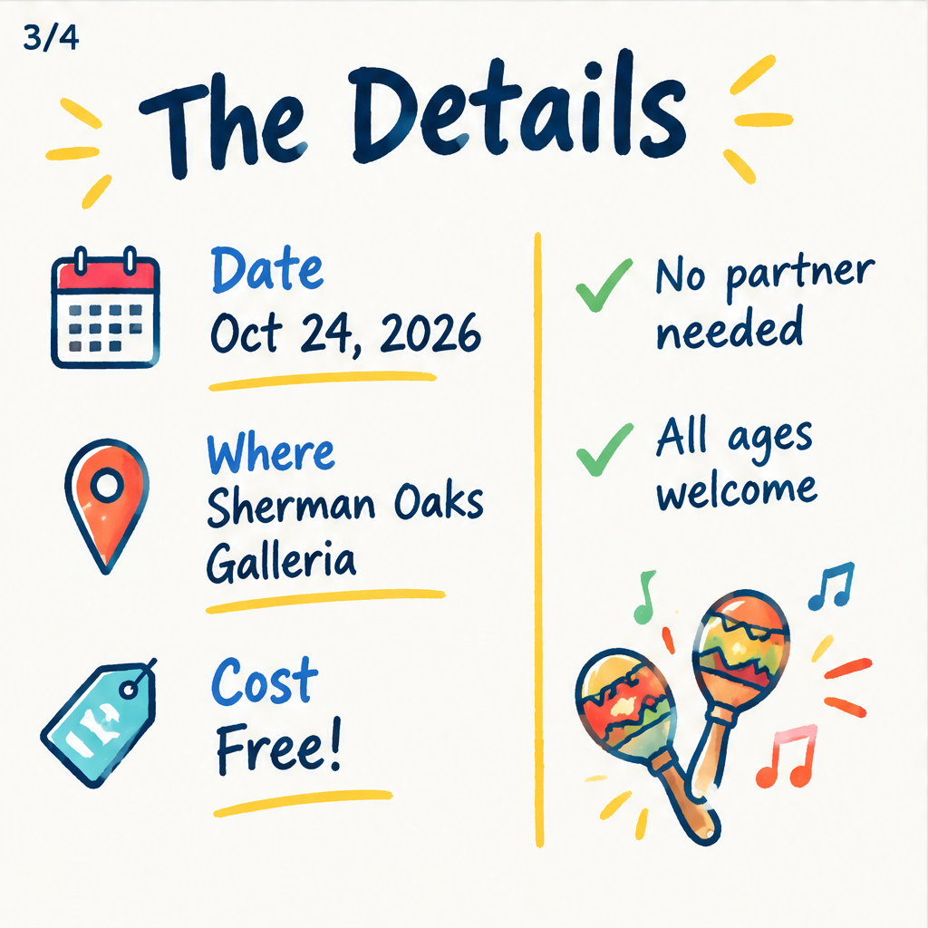 Salsa Night at the Sherman Oaks Galleria! — slide 3 of 5