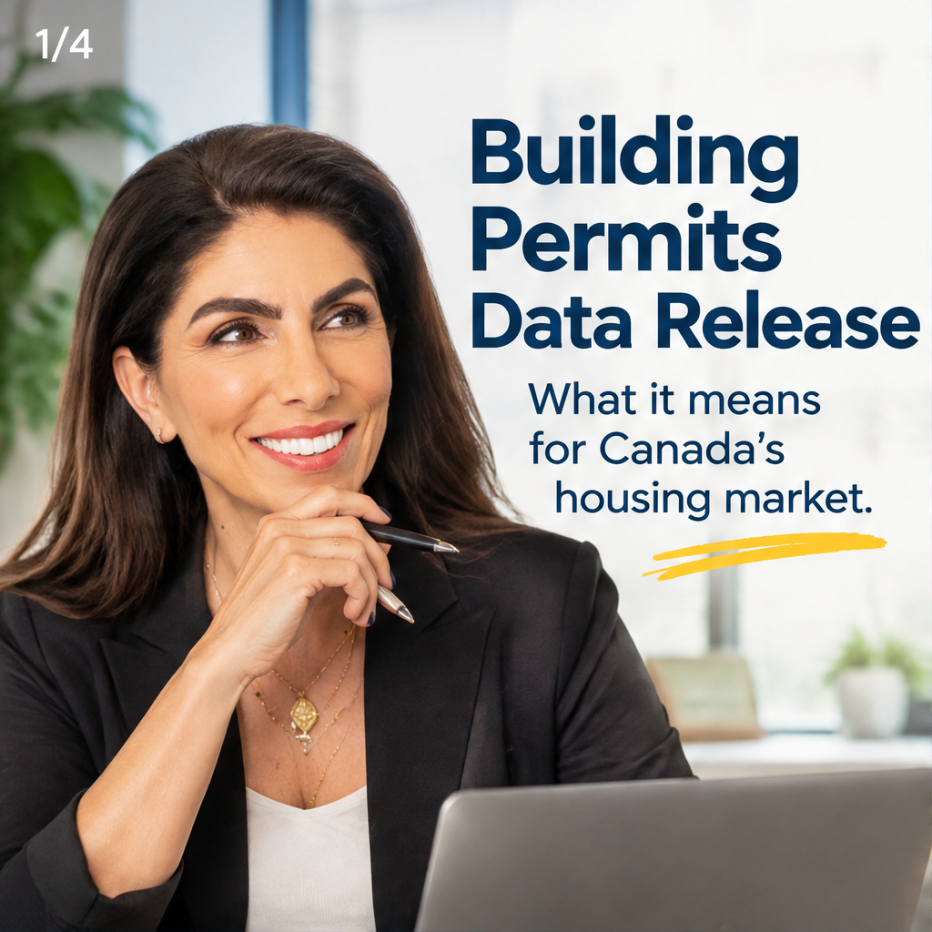 Building Permits Data Release: What It Means for Canada's Housing Market — slide 1 of 4