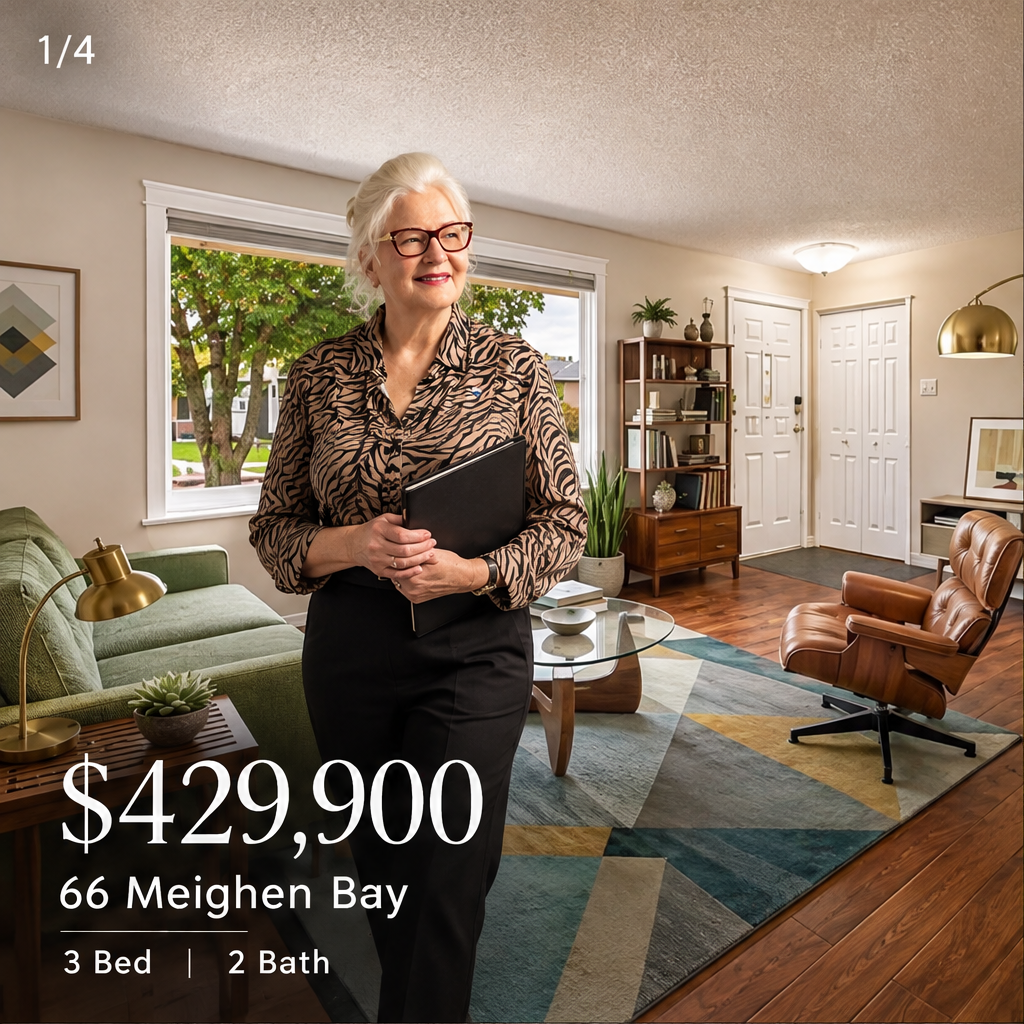 Your Next Chapter Starts Here | 66 Meighen Bay — slide 1 of 5