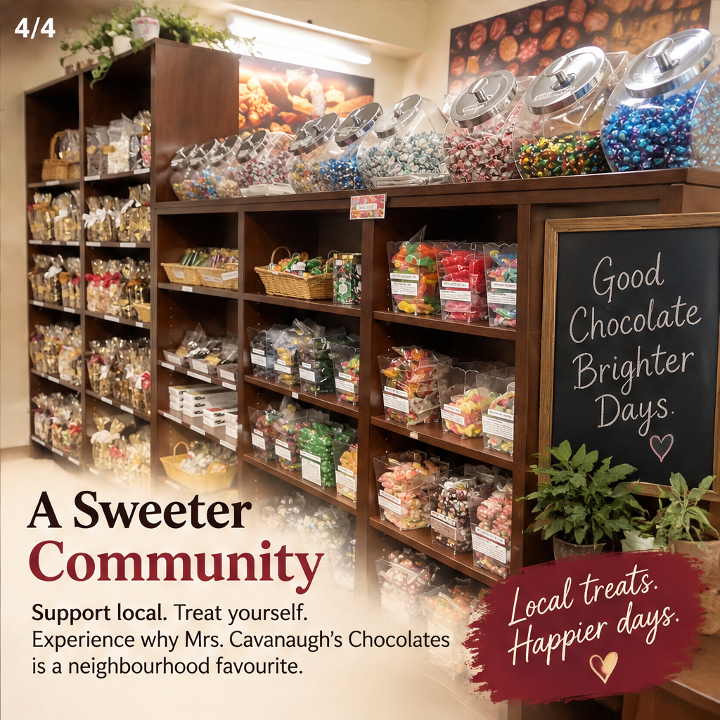 Mrs Cavanaugh's Chocolates — slide 4 of 5