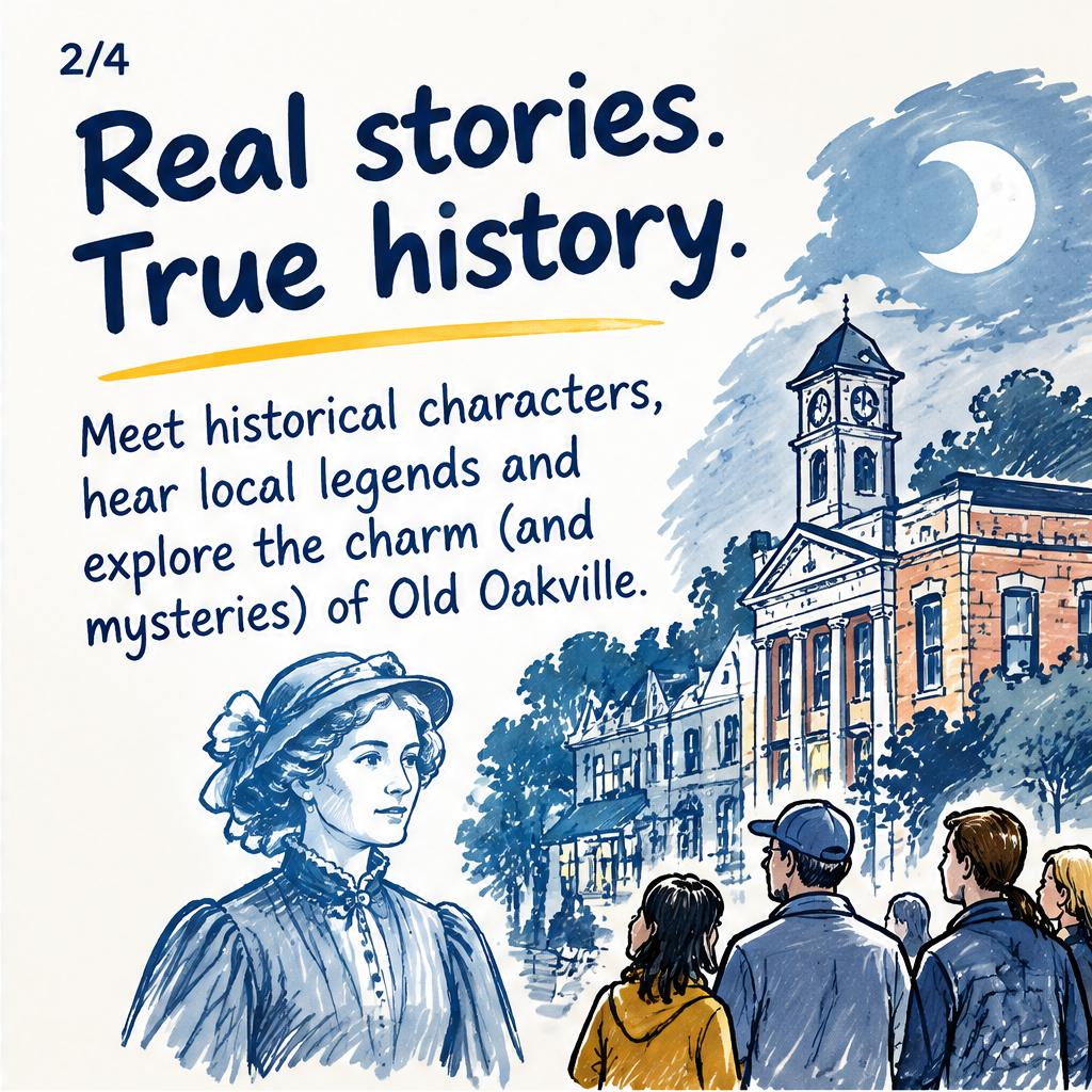 Oakville Historical Society: Ghost Walks 2026 — slide 2 of 5