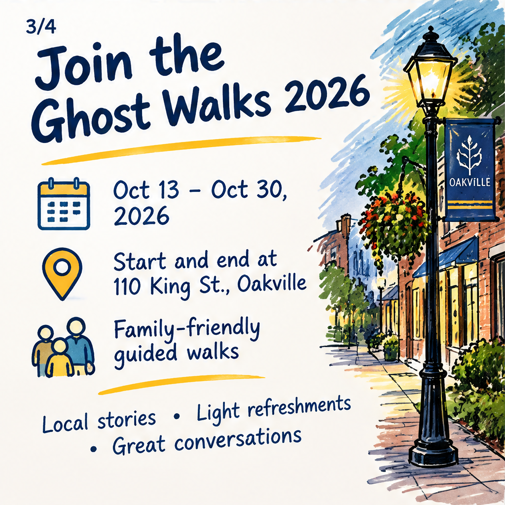 Oakville Historical Society: Ghost Walks 2026 — slide 3 of 5