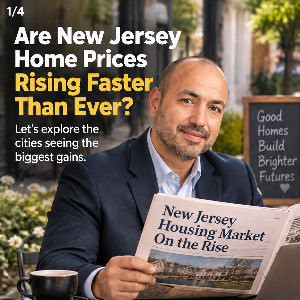 Cities with the fastest-growing home prices in New Jersey — slide 1 of 4