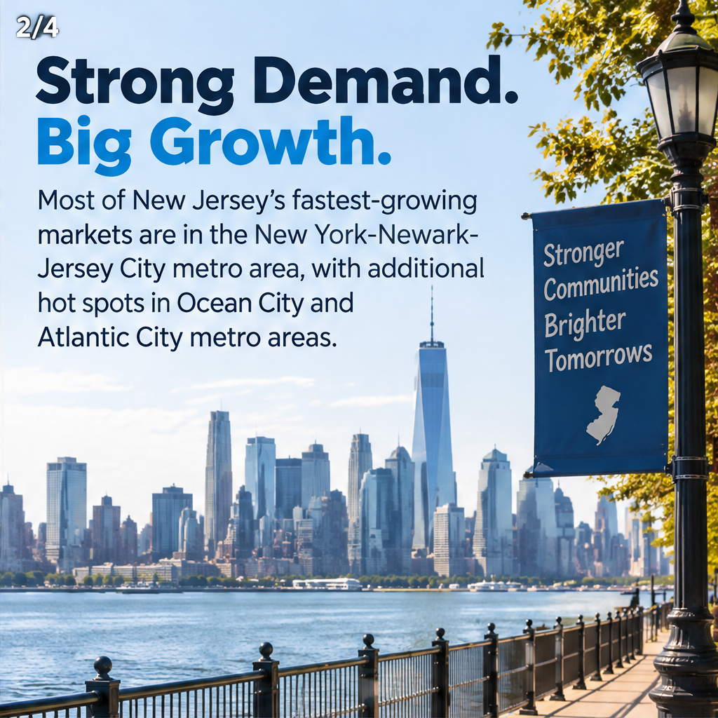 Cities with the fastest-growing home prices in New Jersey — slide 2 of 4