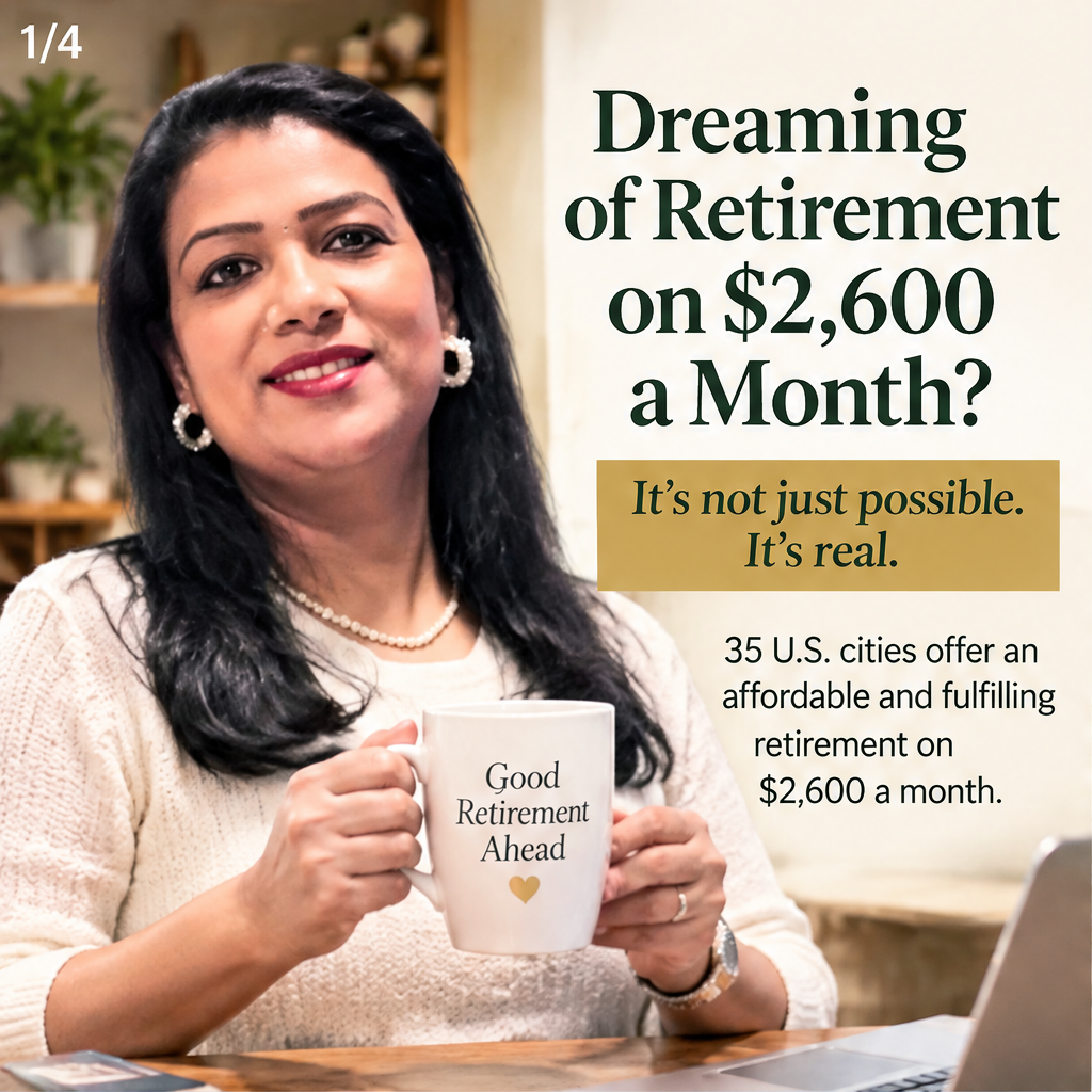 Best Places To Retire on $2,600 a Month — slide 1 of 5