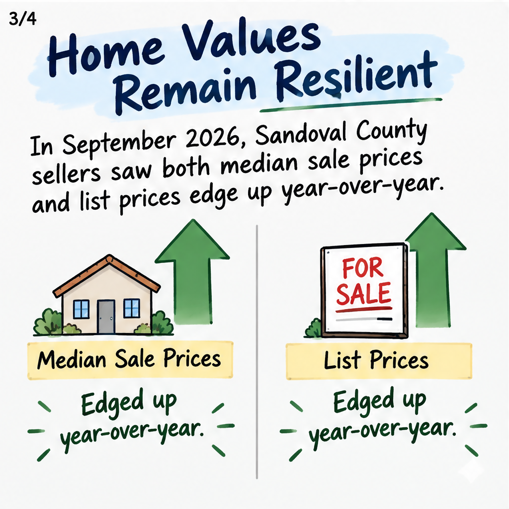 Sellers: Home Values Hold Steady in Sandoval County — slide 3 of 5