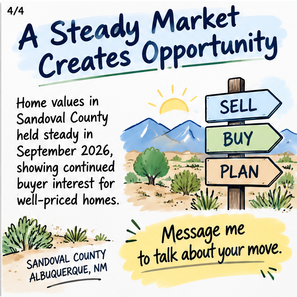 Sellers: Home Values Hold Steady in Sandoval County — slide 4 of 5