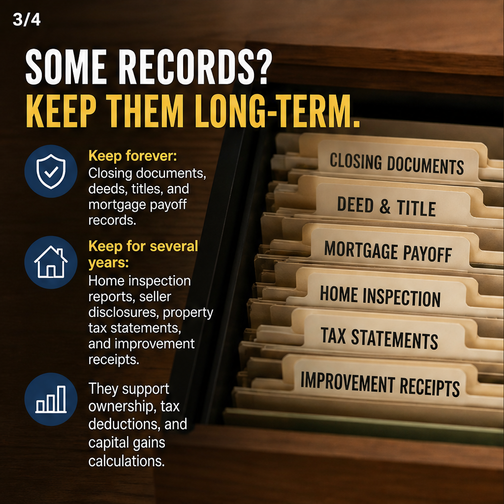 How Long to Keep Mortgage Statements — slide 3 of 5
