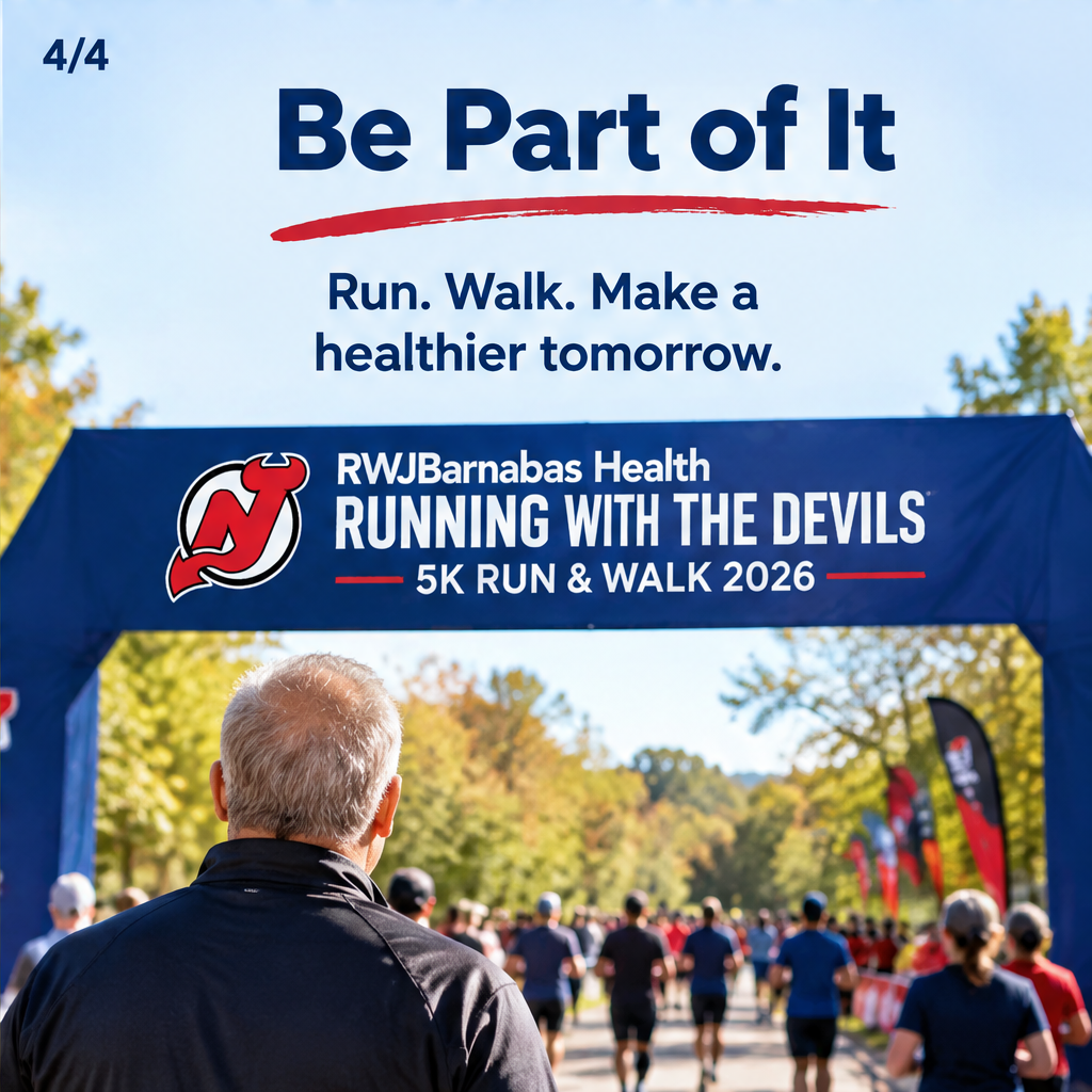 RWJBarnabas Health Running with the Devils 5K Run & Walk 2026 — slide 4 of 5